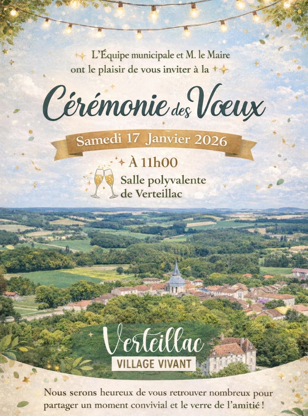 Les voeux de Monsieur le Maire