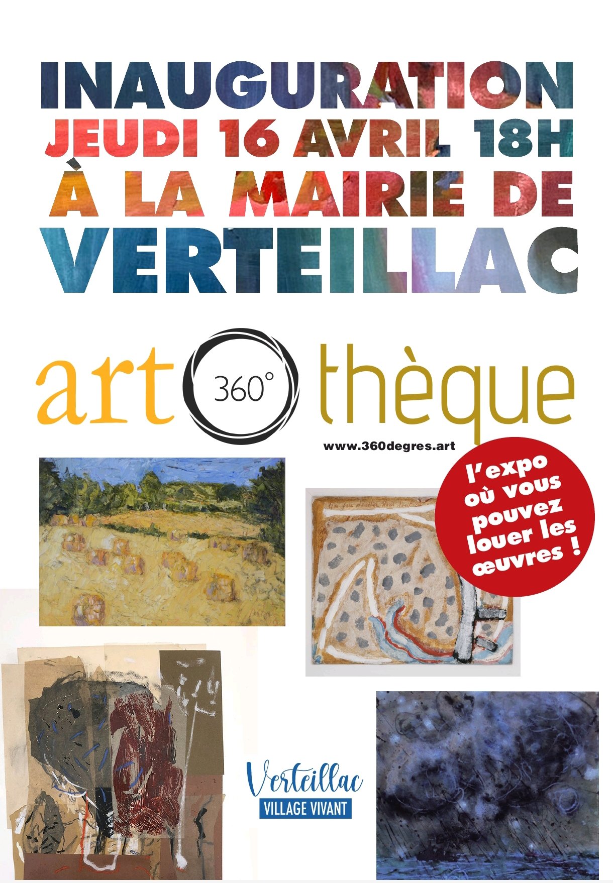Inauguration artothèque
