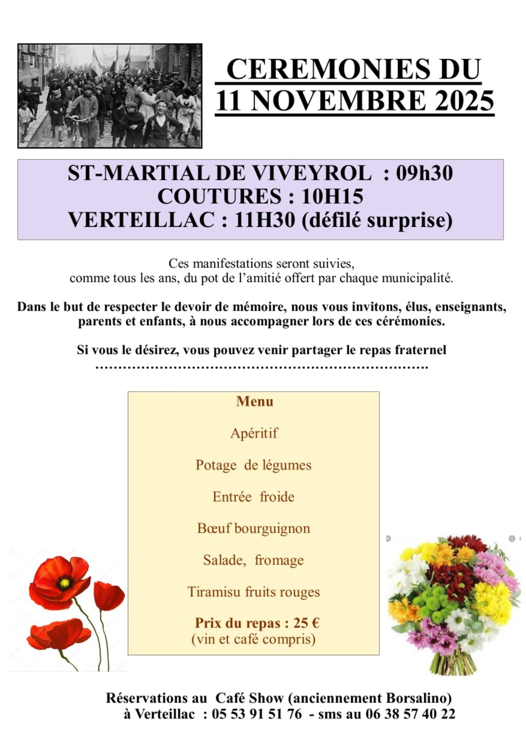 Cérémonie du 11 novembre