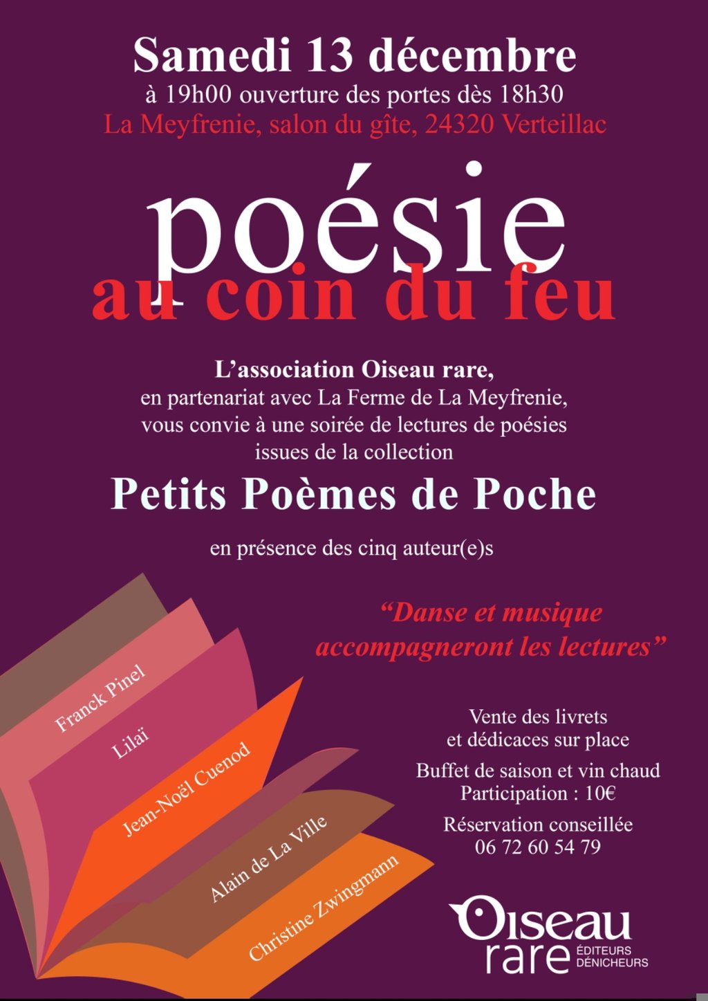 Poésie au coin du feu 🔥