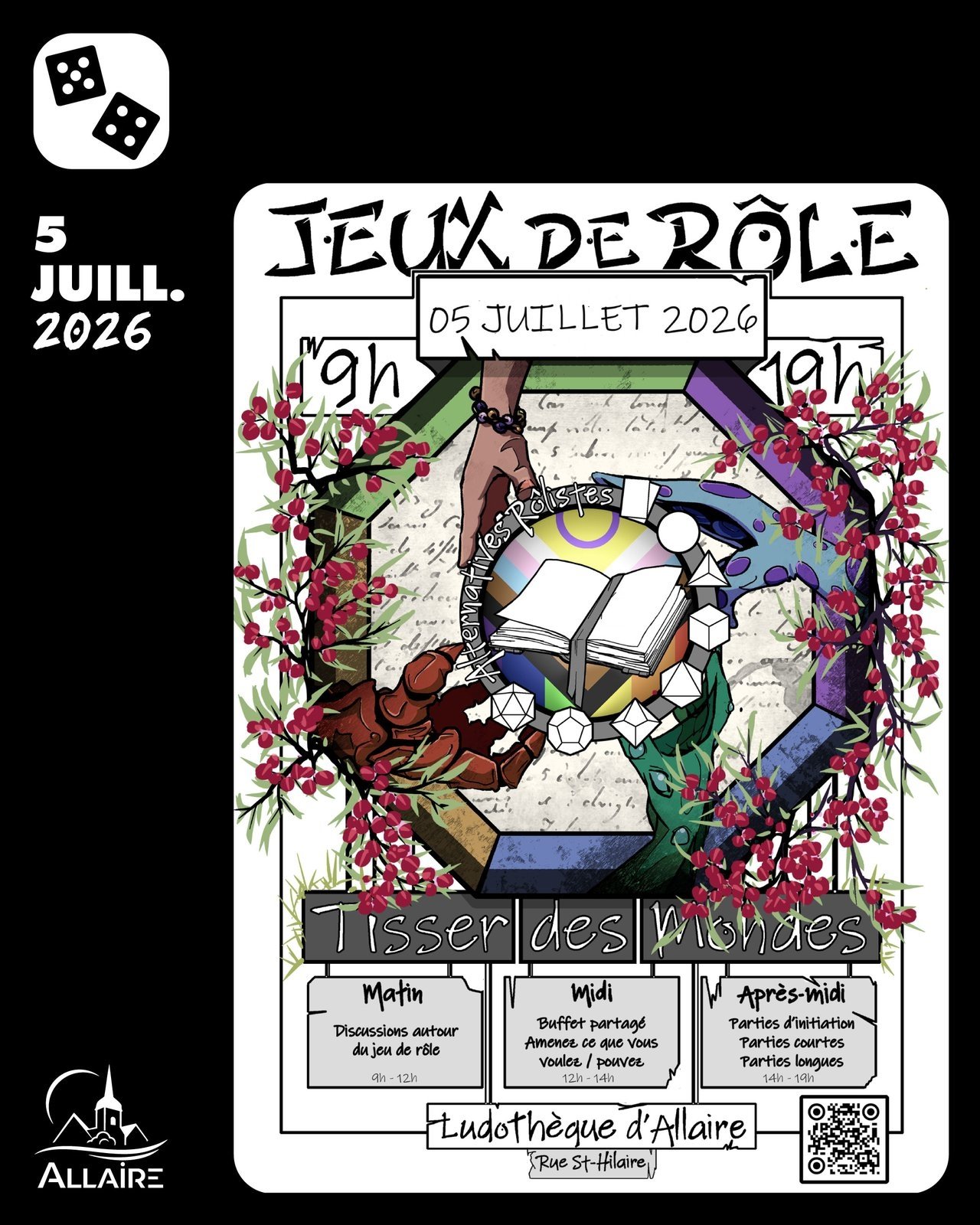 Jeux de rôles · RDV avec Alternatives Rôlistes