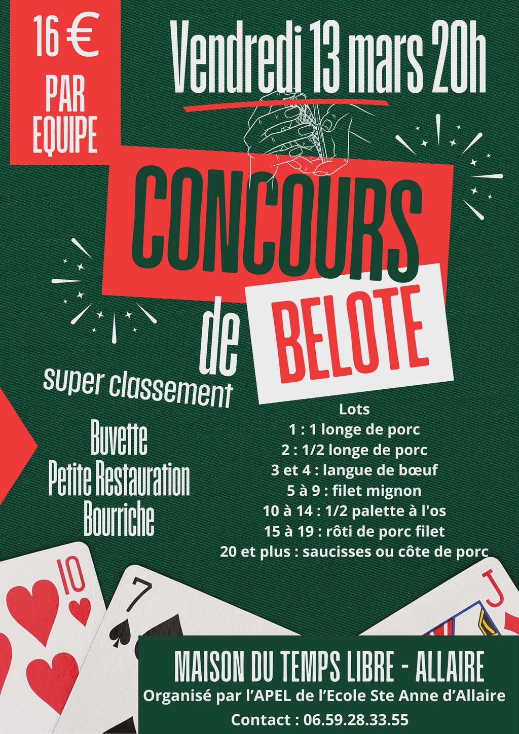 Concours de Belote