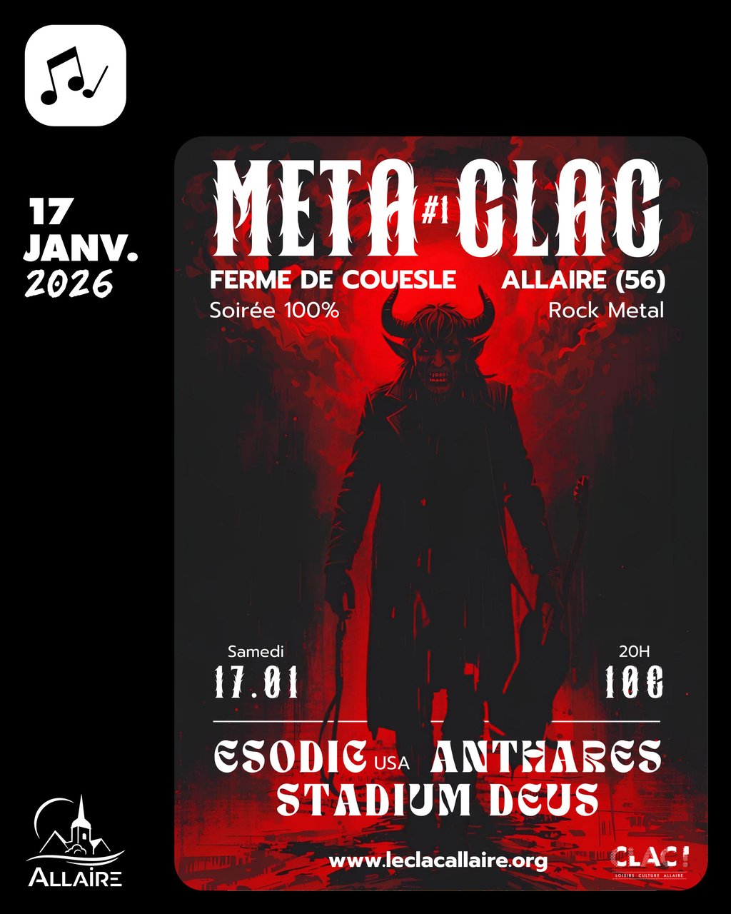 META CLAC concert