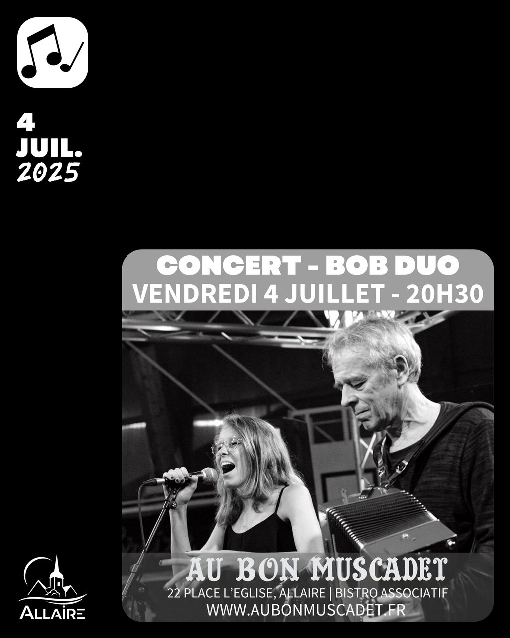 Bob Duo au Bon Muscadet