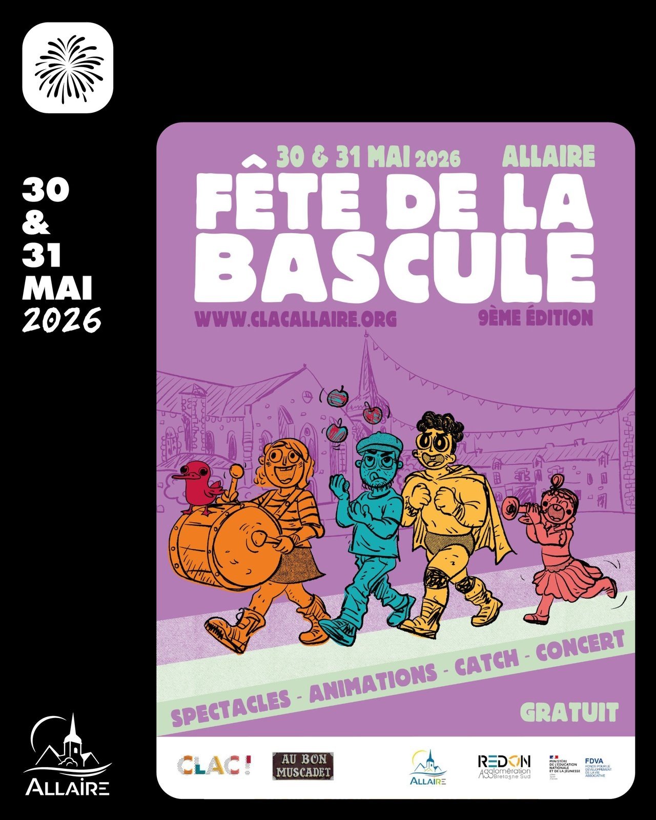 Le retour de la Fête de la Bascule le 30 et 31 mai