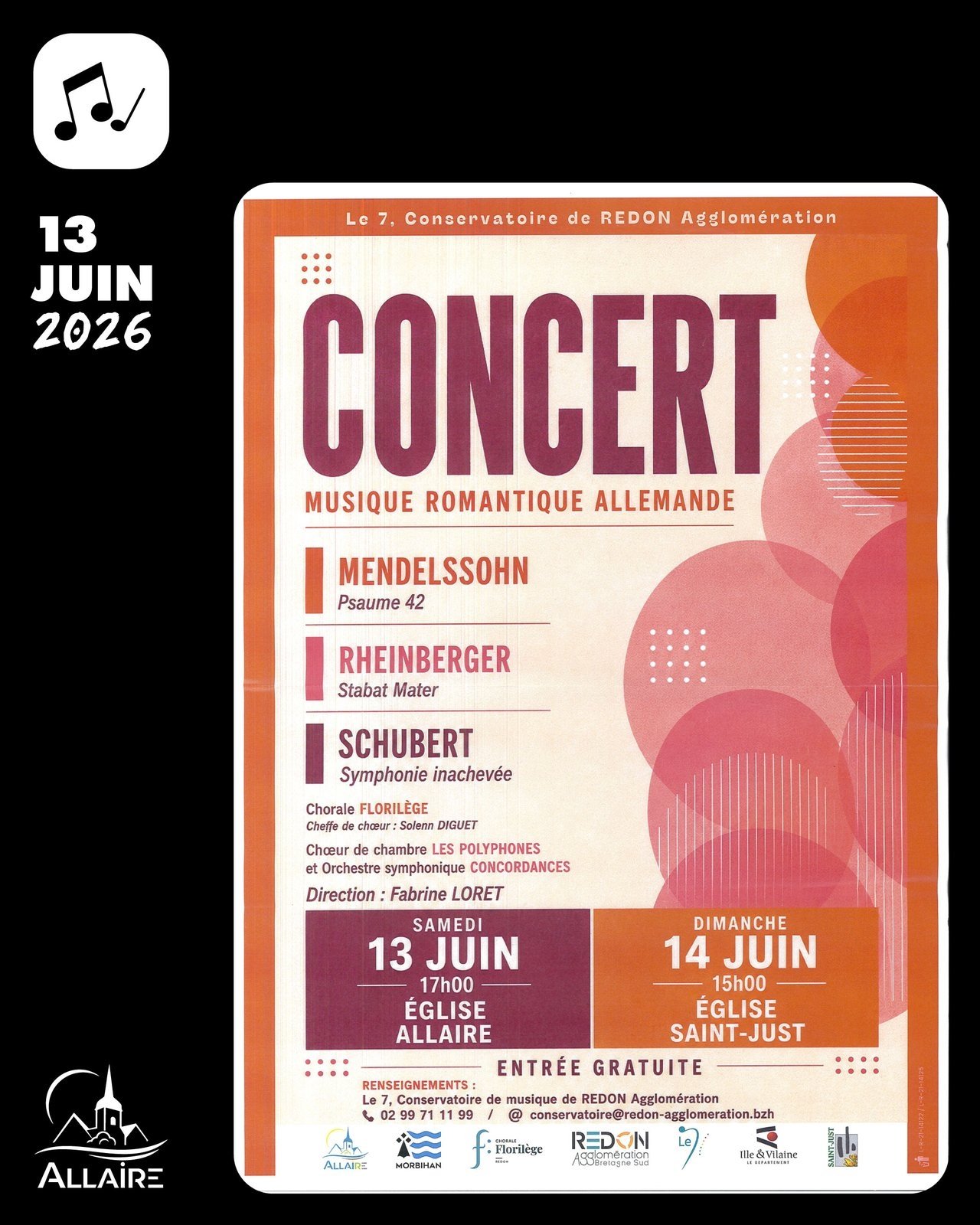 Concert de musique romantique allemande