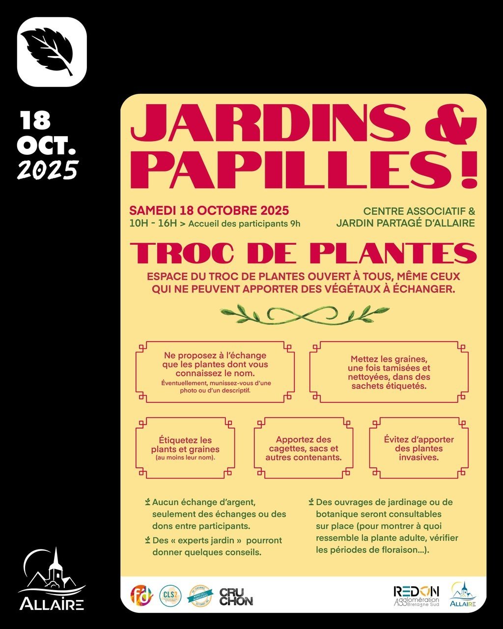 Troc de plantes – Jardins & Papilles