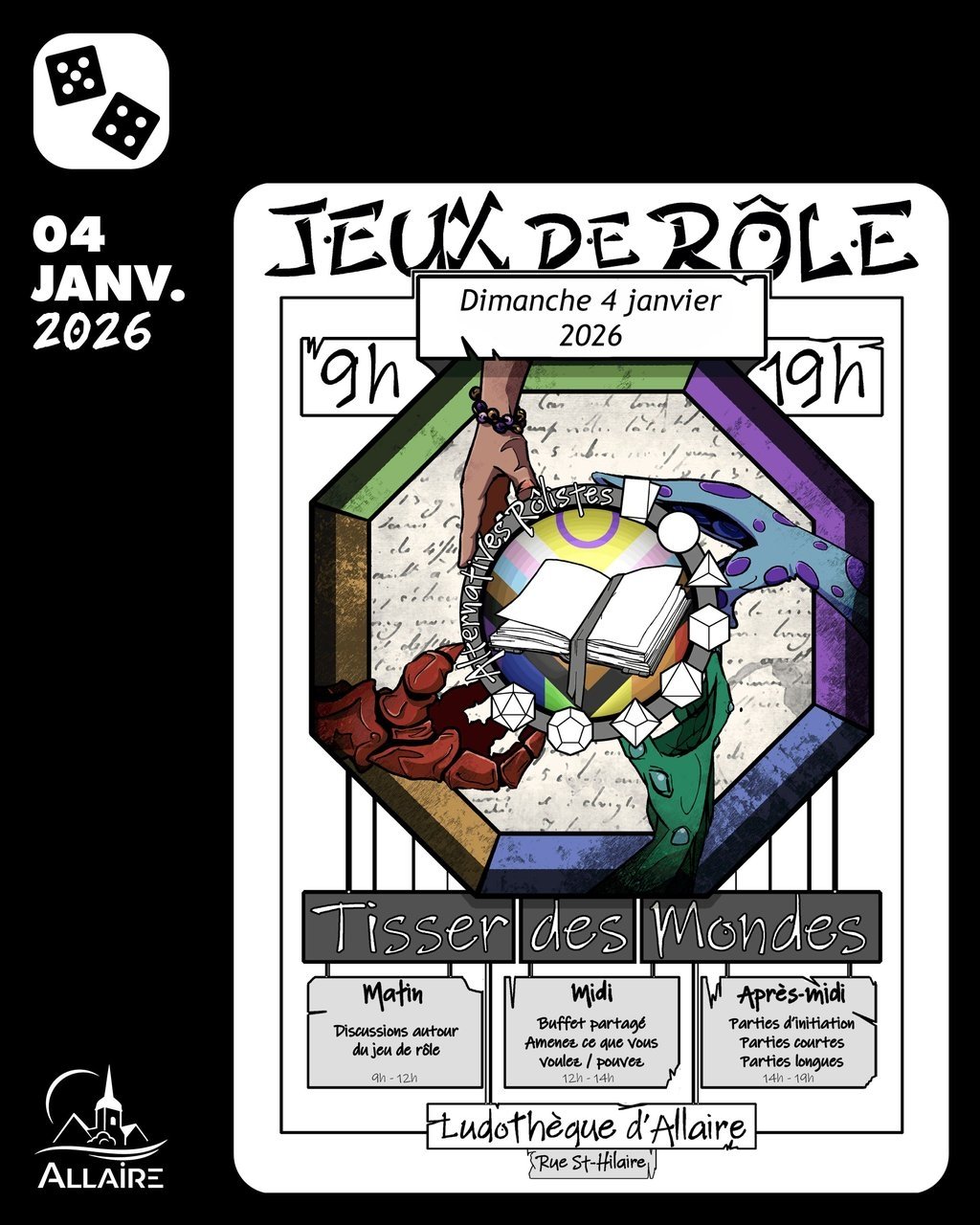 Jeux de rôle à la Ludothèque