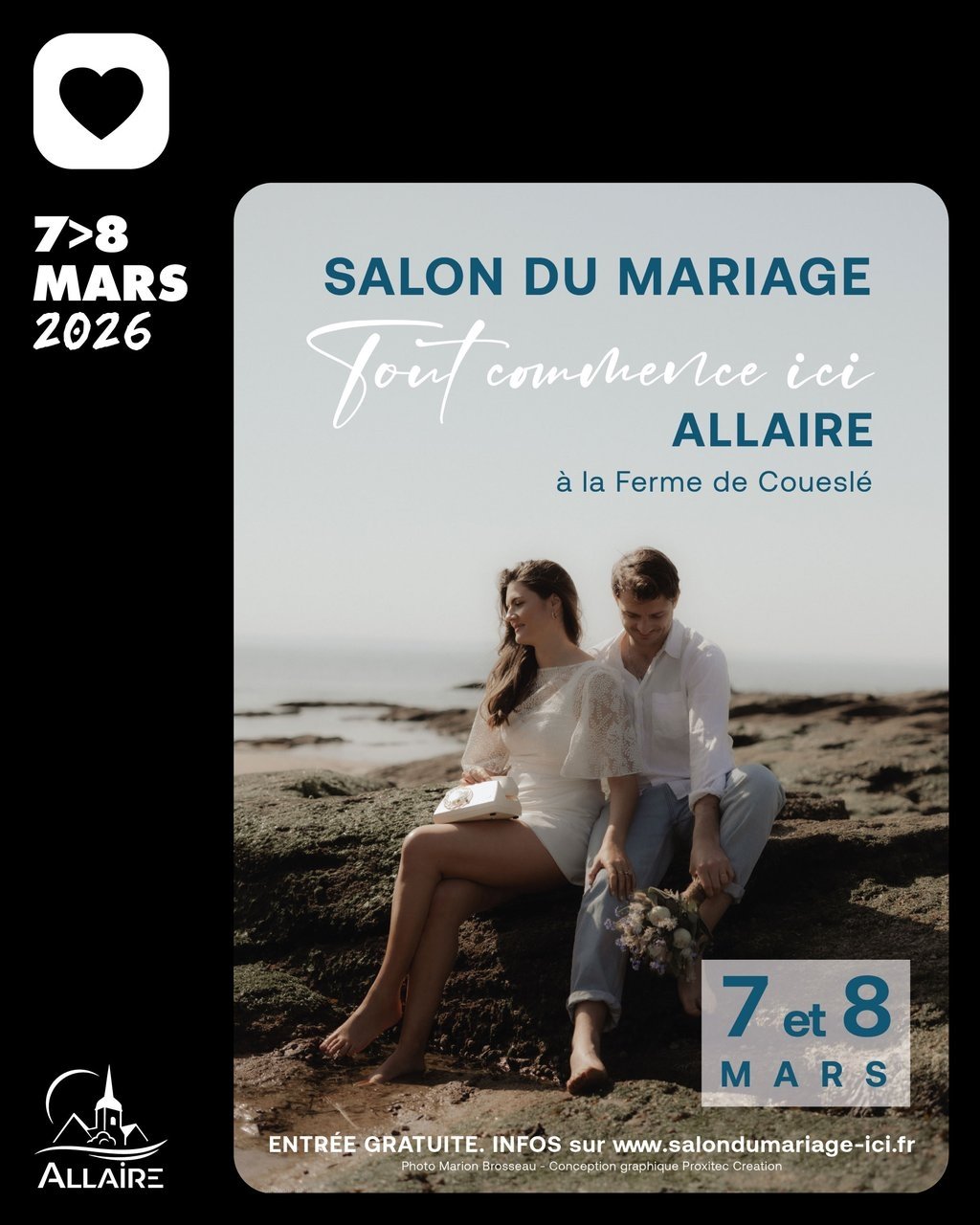 Salon du mariage “Tout commence ici”
