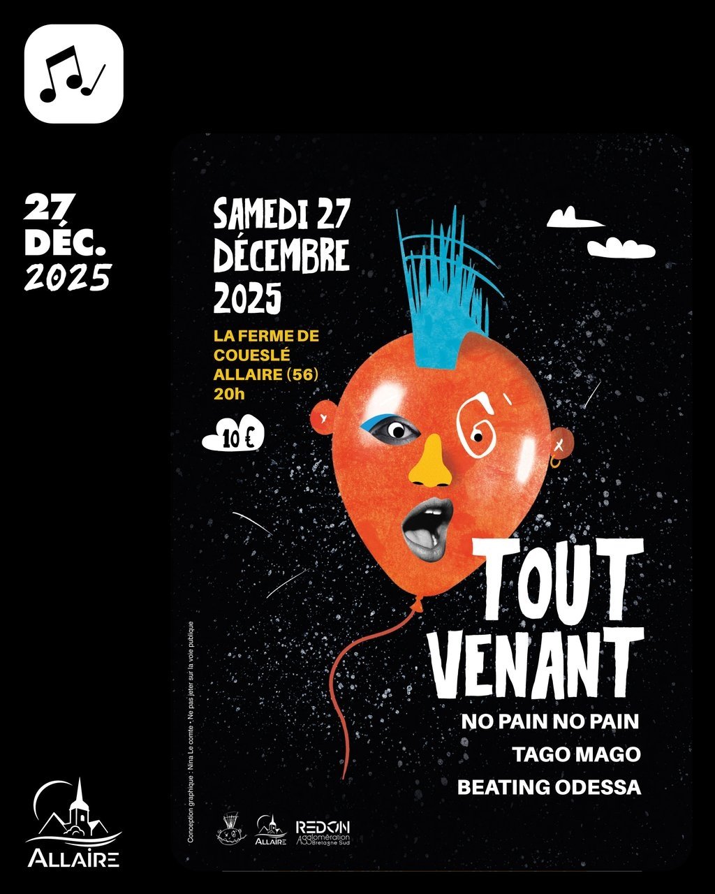Concerts · Festival Tout Venant