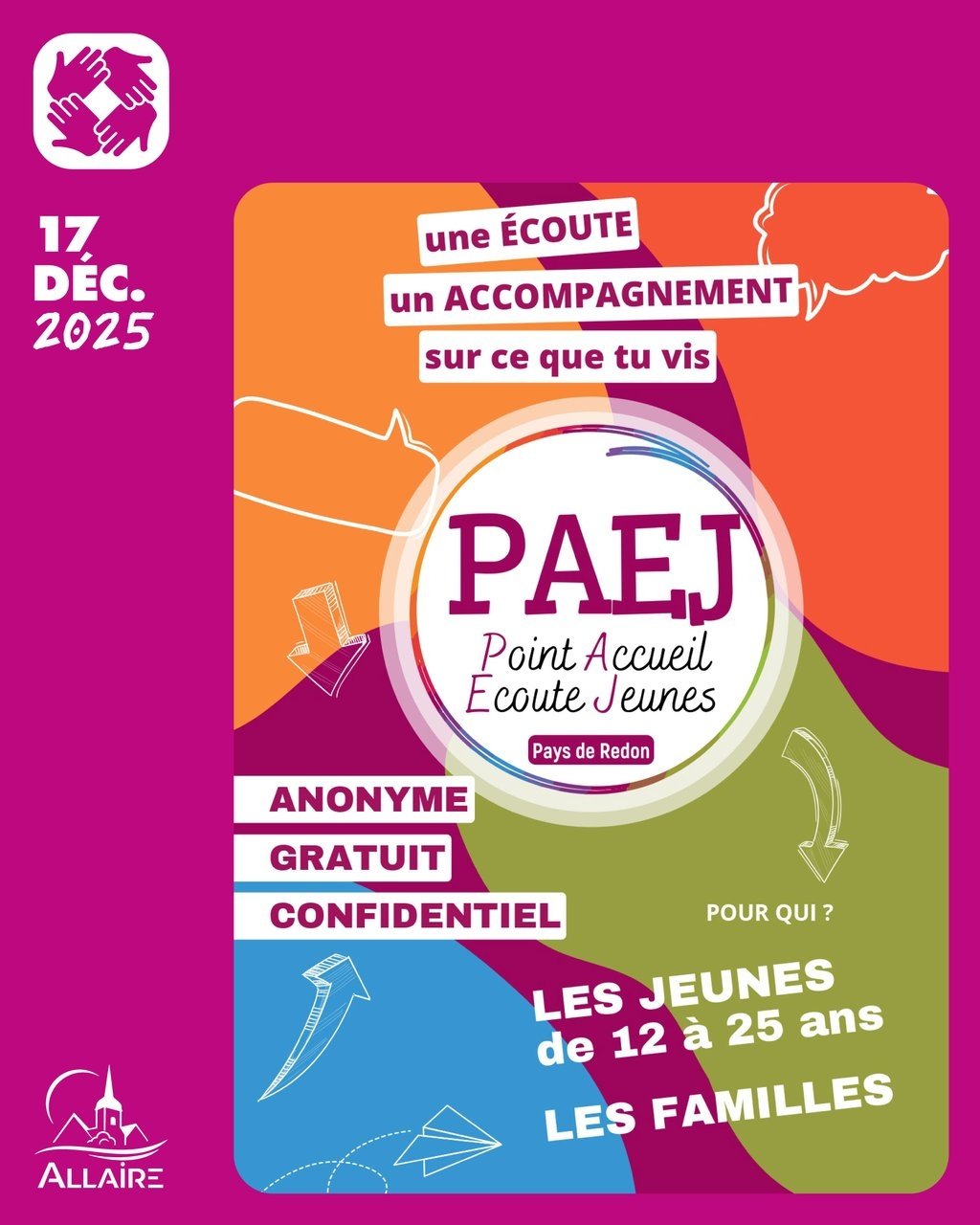 Prochaine permanence du PAEJ sur Allaire