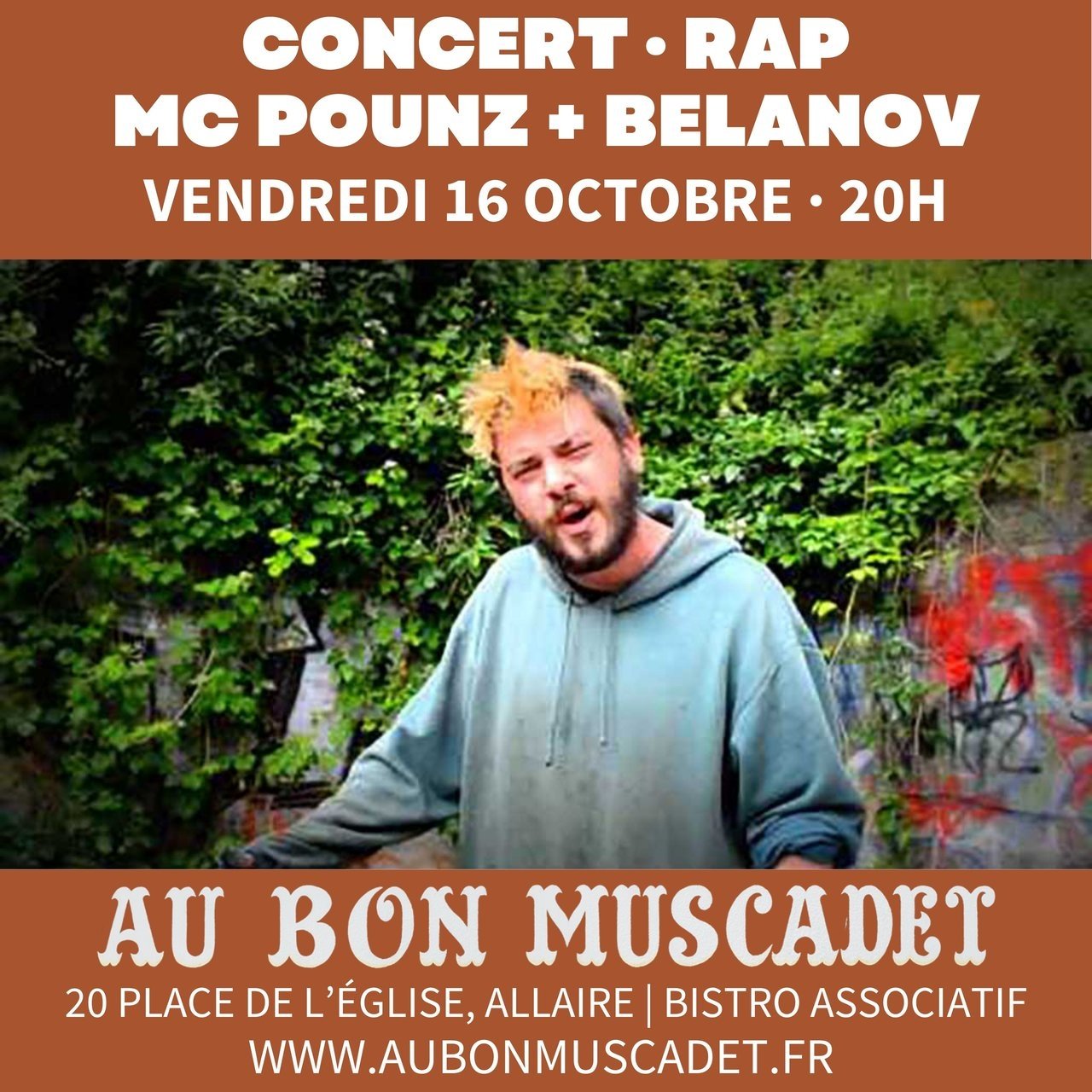 Concert rap au Bon Muscadet