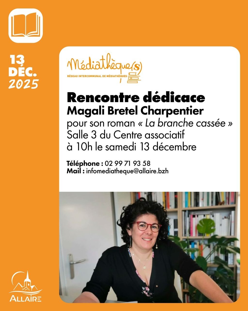 Rencontre Dédicace · Magali Bretel Charpentier
