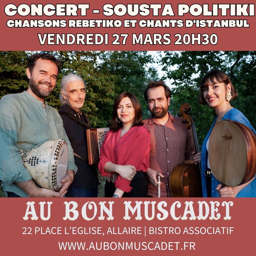 Concert au Bon Muscadet · Sousta Politiki