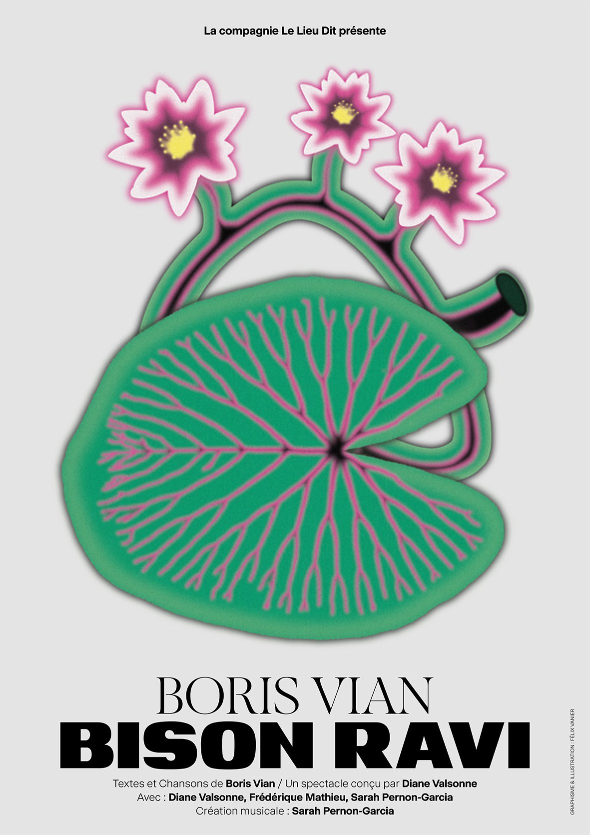 Spectacle de sortie de résidence BORIS VIAN / BISON RAVI Par la