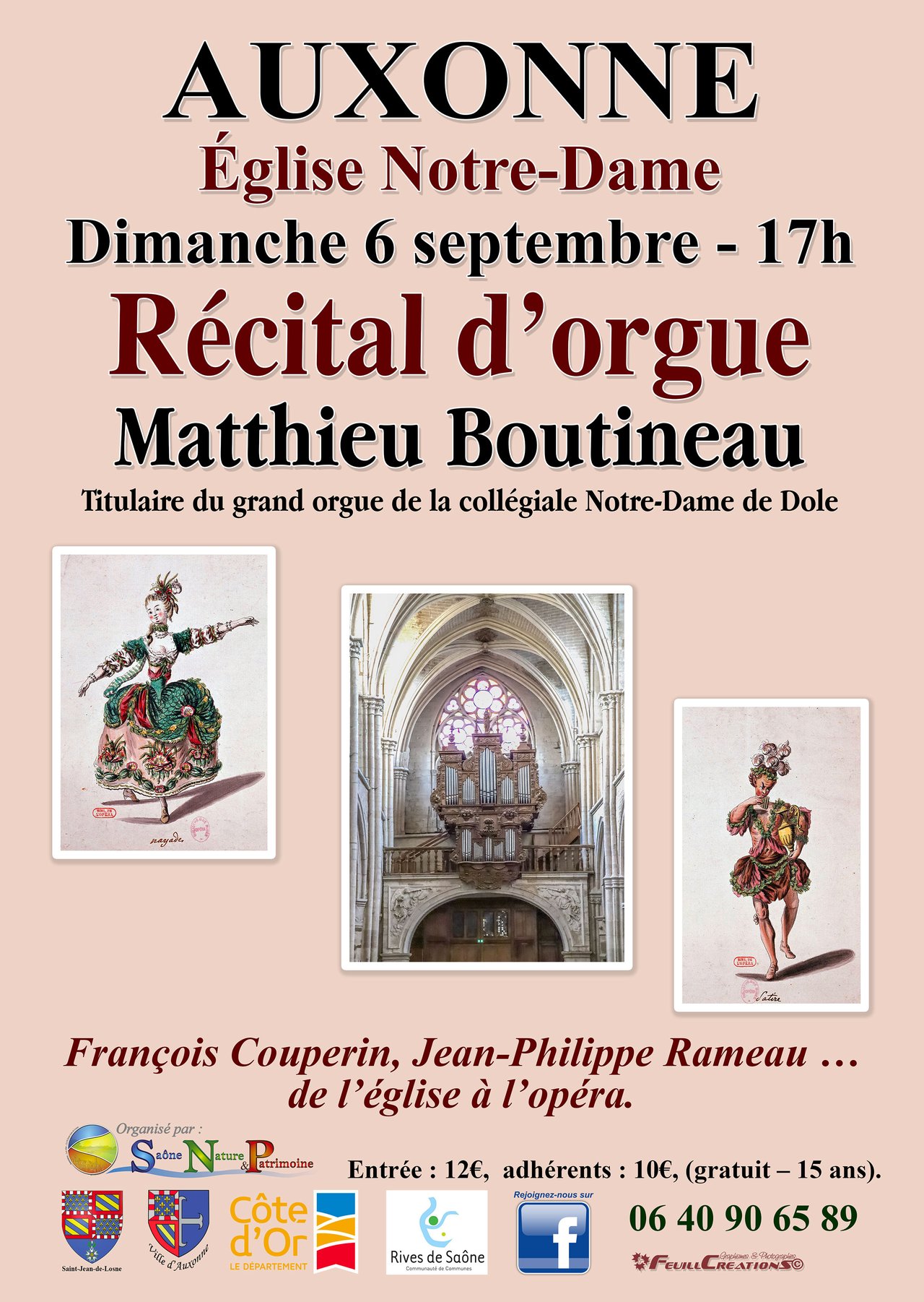 Récital d'orgue Matthieu Boutineau