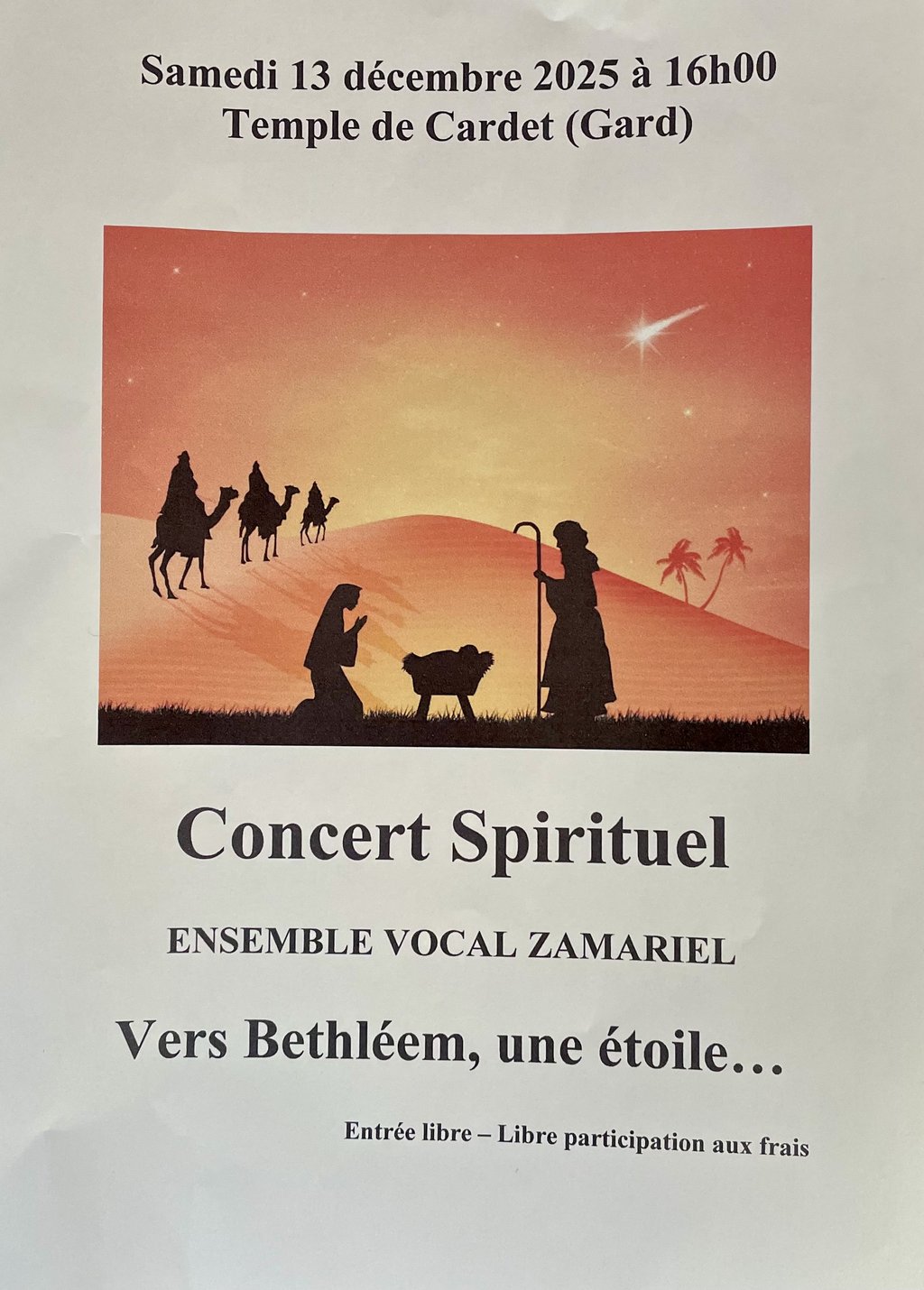 Concert au Temple