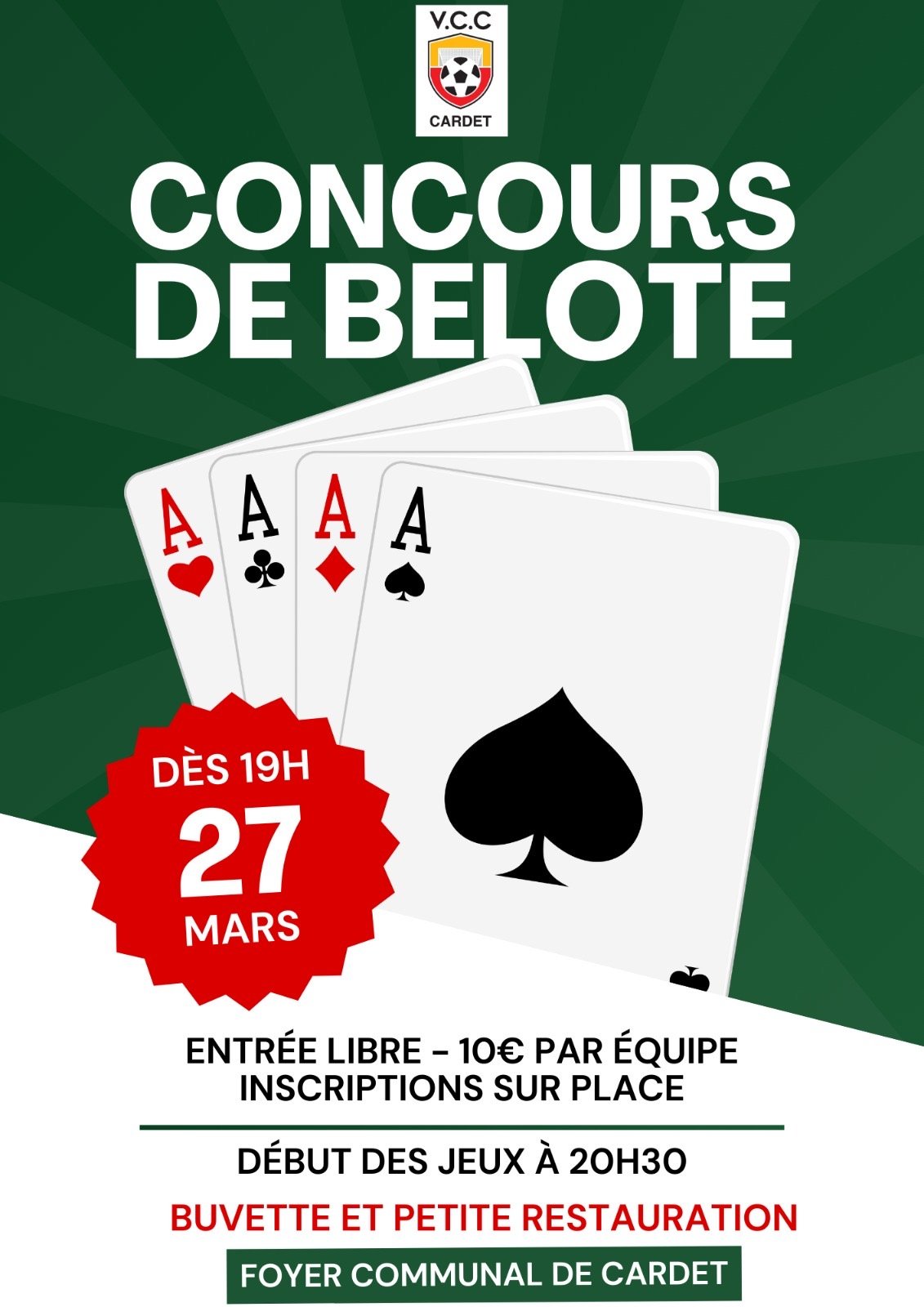 Concours de belote