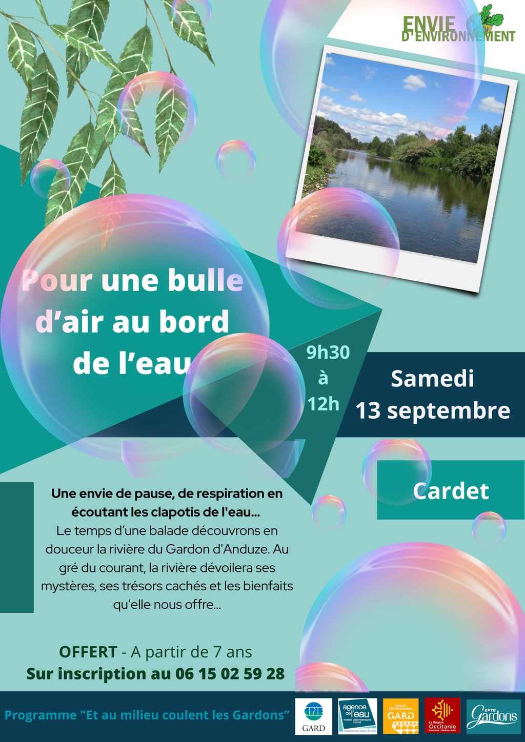 Balade au bord du Gardon