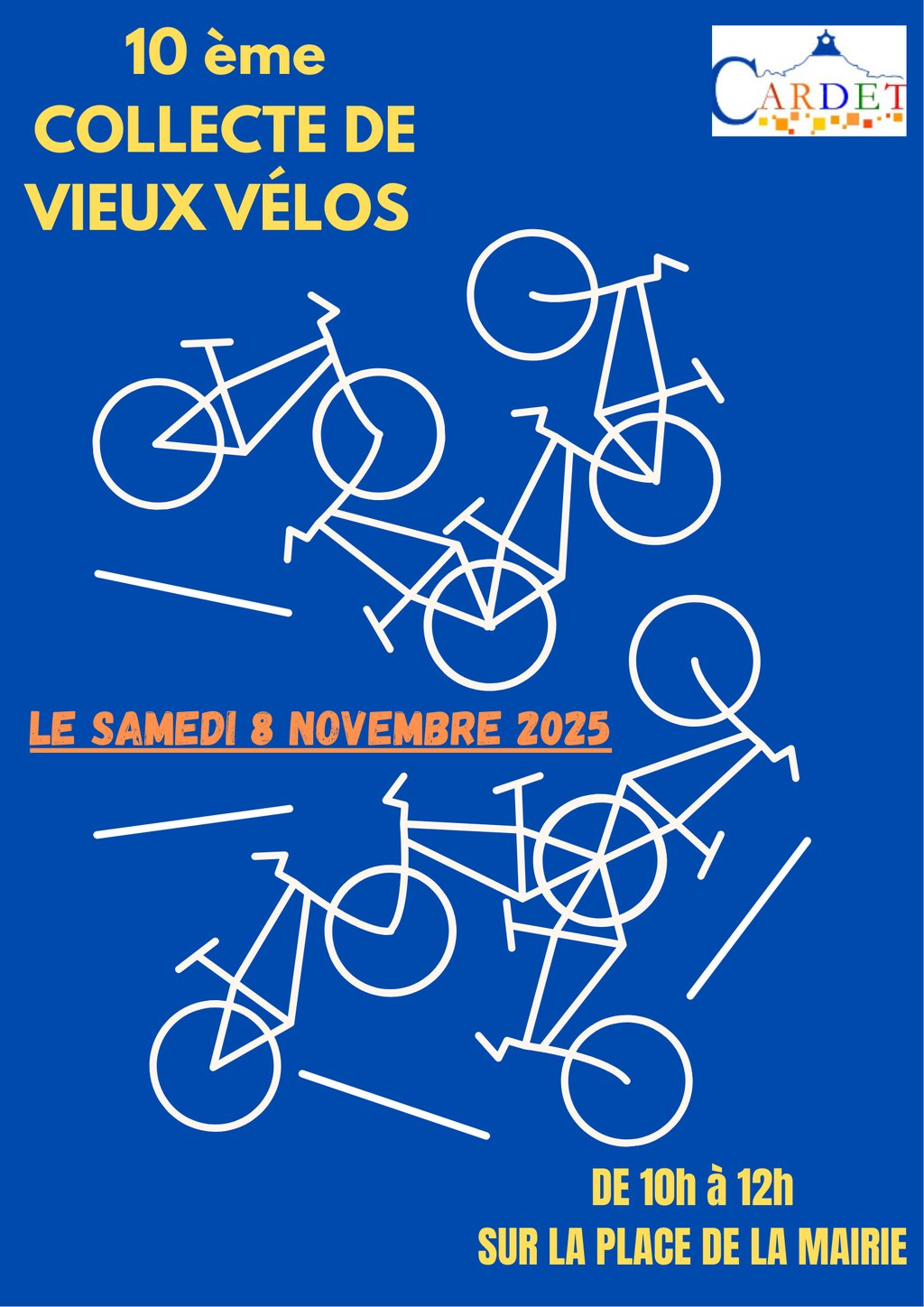 Collecte de vieux vélos