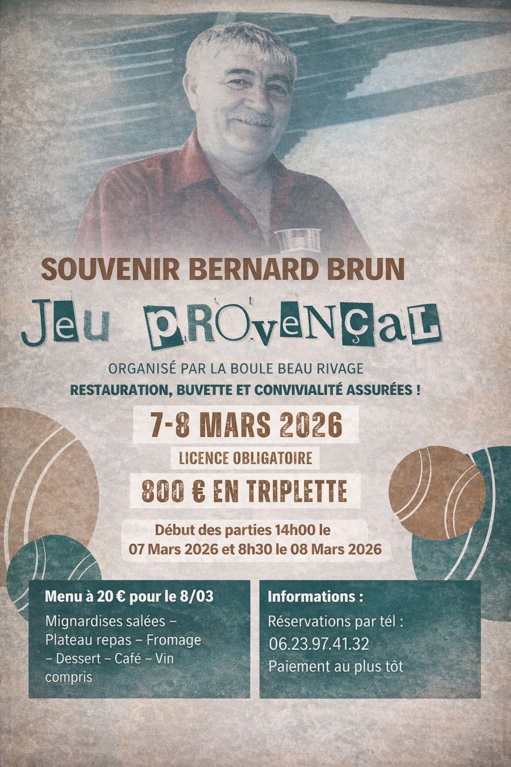 Souvenir Bernard Brun