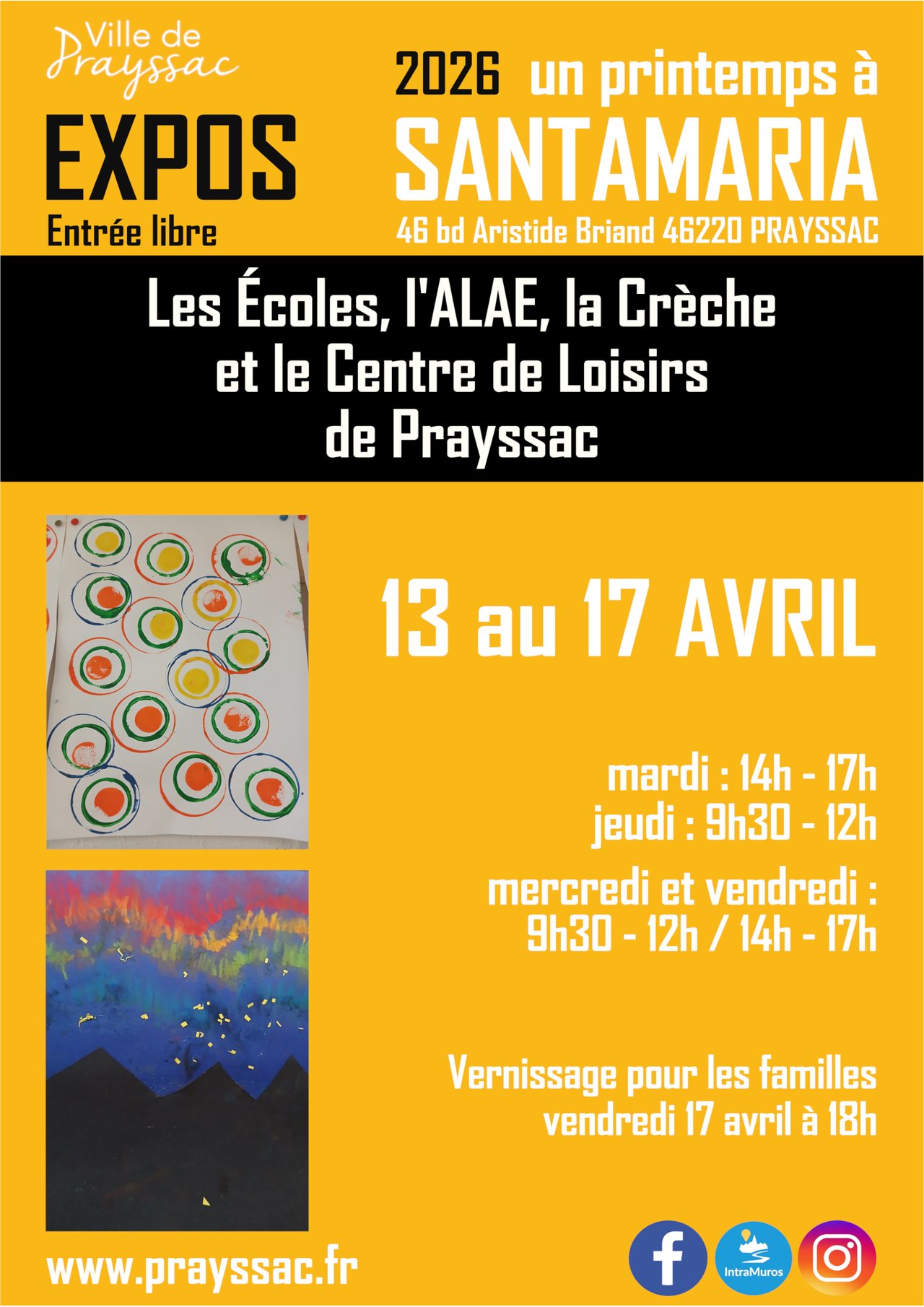 Exposition des Écoles, l'ALAE, la Crèche et le Centre de Loisirs de ...