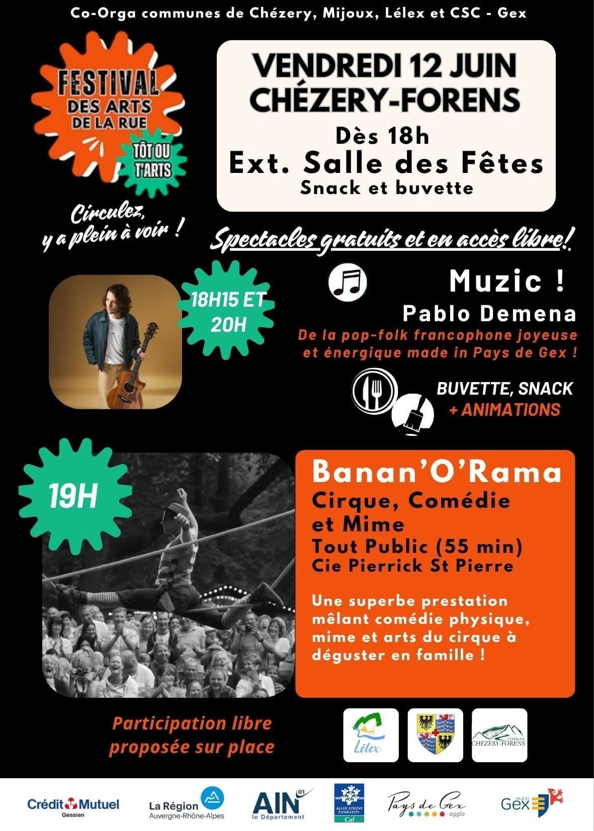 [🎭 VEN. 12 JUIN : soirée spectacle dans la VALLÉE DE LA VALSERINE ! 🎆]
