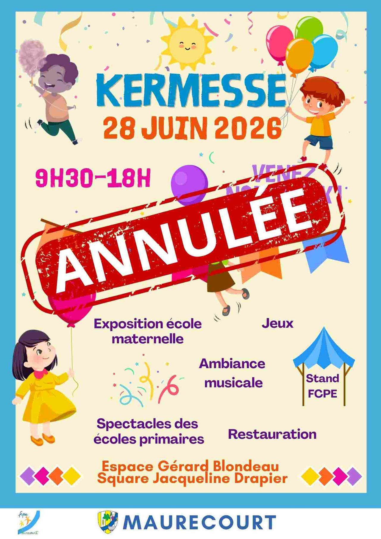 Kermesse des écoles 