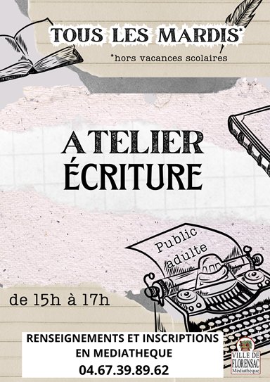 Atelier d'écriture des mardis