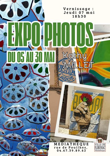 EXPOSITION PHOTOS DE KATHY MILLET