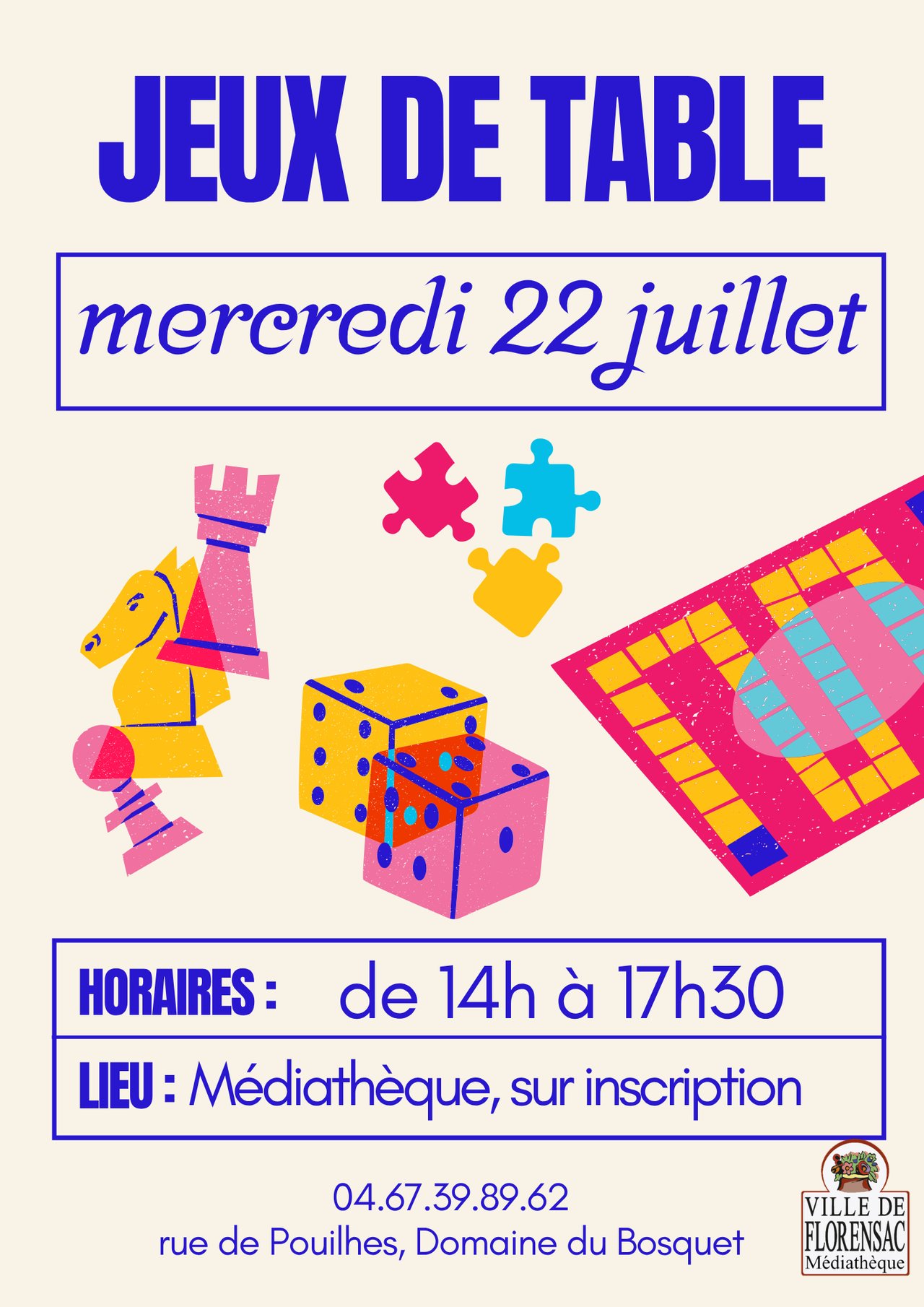 JEUX DE TABLE