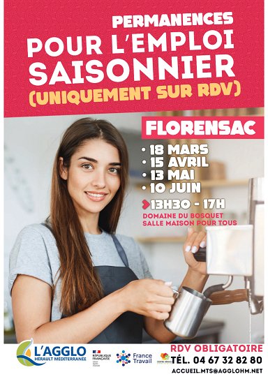 Permanences pour l'emploi saisonnier