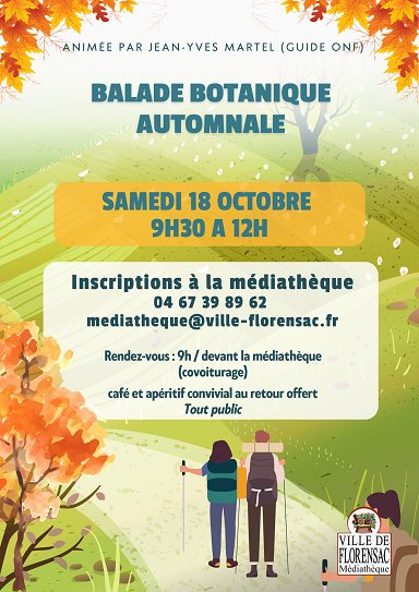 Balade botanique automnale