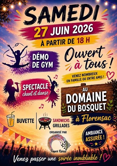 Démo et spectacle du Foyer Rural