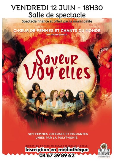 Spectacle Saveurs Voy'Elles