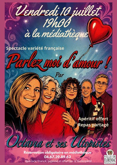 Spectacle Parlez-moi d'amour