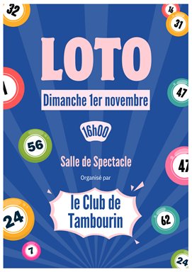 Loto du club de Tambourin