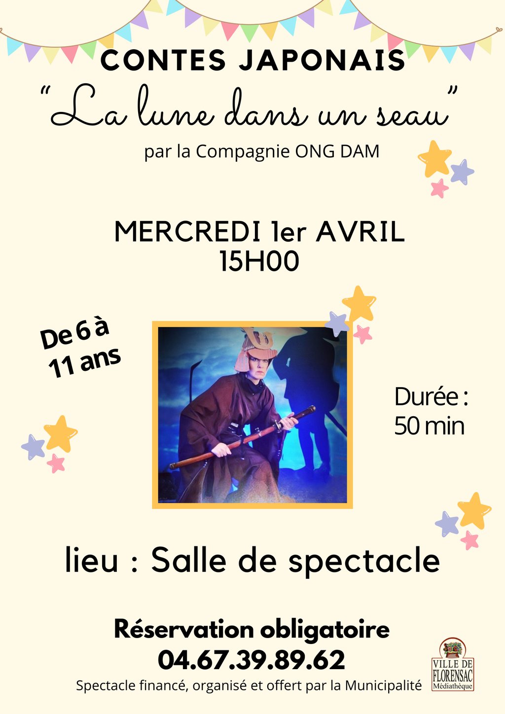 Conte pour enfant La lune dans un seau