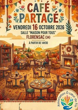 Café partagé de l'Association Ô Coeur de Flo