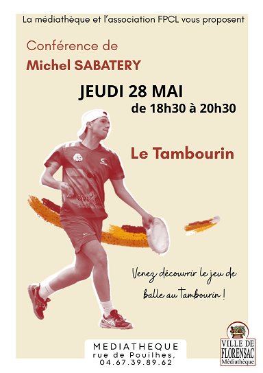 Conférence de Michel SABATERY Le tambourin
