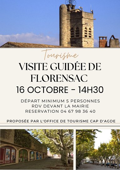 Visite guidée de Florensac