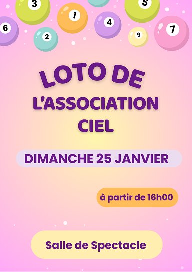 LOTO de l'association CIEL