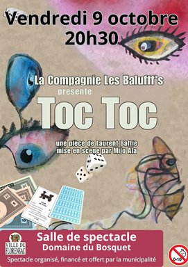 Pièce de théâtre Toc Toc