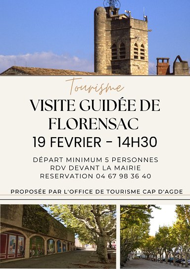 Visite guidée de Florensac