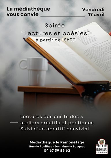 Soirée Lectures et poésies