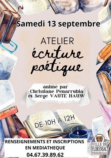 Atelier d'écriture poétique