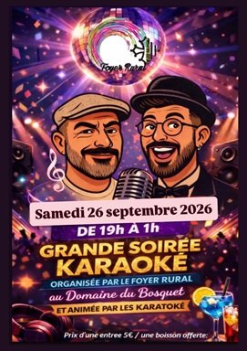 Soirée karaoké du Foyer Rural