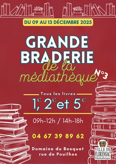 La grande Braderie de la médiathèque