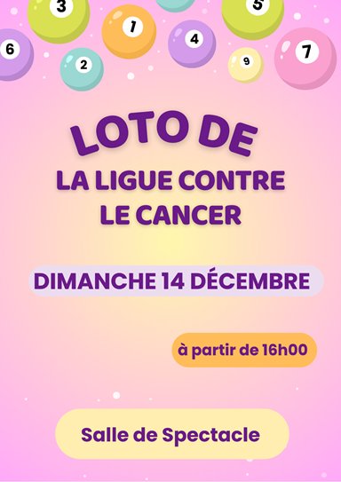 Loto de la Ligue Contre Le Cancer