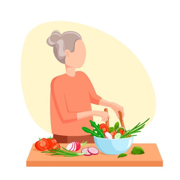 Cuisine séniors : Préparation et dégustation du repas